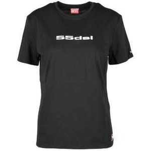 Diesel T-Shirt Woman Color Black Size S