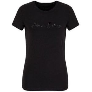 Armani Exchange T-Shirt Woman Color Black Size XS