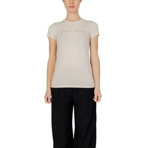 Armani Exchange T-Shirt Woman Color Beige Size L