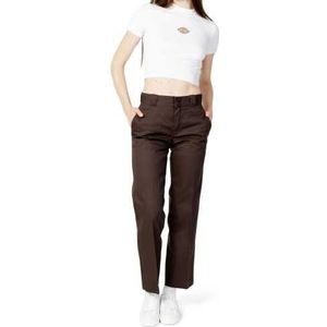 Dickies Pants Woman Color Brown Size W31_L32