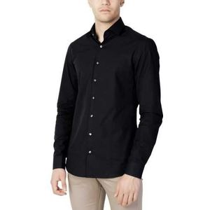 Calvin Klein Shirt Man Color Black Size 43