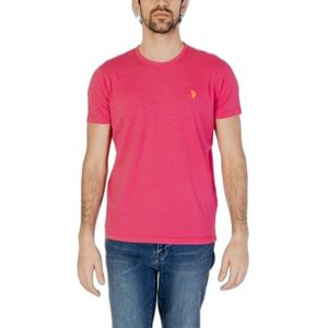 U.s. Polo Assn. T-Shirt Man Color Pink Size L