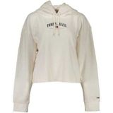 TOMMY HILFIGER WOMEN'S WHITE SWEATSHIRT WITHOUT ZIP Color White Size M
