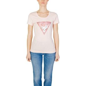 Guess T-Shirt Woman Color Pink Size XL