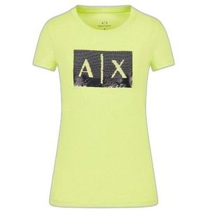 Armani Exchange T-Shirt Woman Color Yellow Size L
