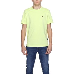 Napapijri T-Shirt Man Color Yellow Size XXL