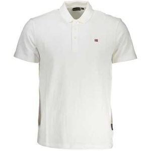 NAPAPIJRI POLO SHORT SLEEVE MAN WHITE Color White Size S