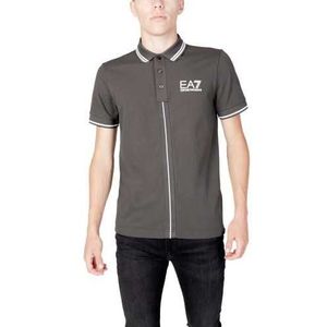 Ea7 Polo Man Color Gray Size M