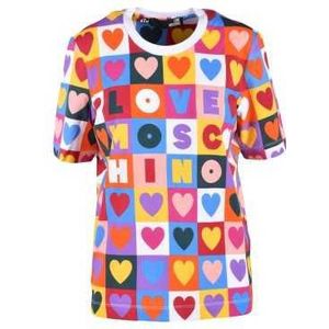 Love Moschino T-Shirt Woman Color Multicolore Size 46
