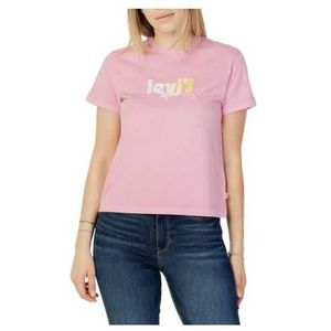 Levi`s T-Shirt Woman Color Pink Size S