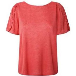 Pepe Jeans T-Shirt Woman Color Corallo Size S