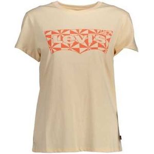 LEVI'S WOMEN'S SHORT SLEEVE T-SHIRT PINK Color Pink Size 2XS