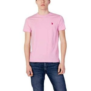 U.s. Polo Assn. T-Shirt Man Color Pink Size L