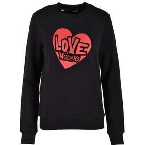 Love Moschino Sweatshirt Woman Color Black Size 44