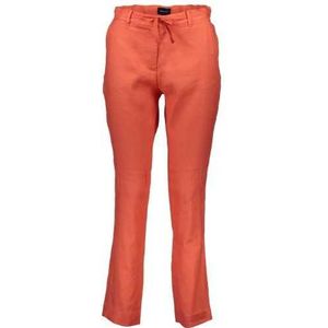 GANT WOMEN'S RED TROUSERS Color Red Size 36