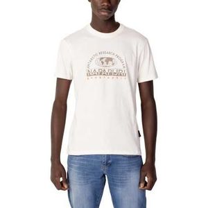 Napapijri T-Shirt Man Color White Size XXL