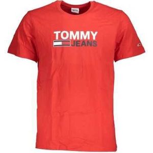 TOMMY HILFIGER T-SHIRT MANICHE CORTE UOMO ROSSO Color Red Size XL