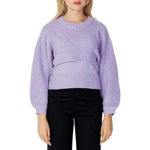 Jacqueline De Yong Sweater Woman Color Lilla Size XL