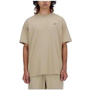 New Balance T-Shirt Man Color Beige Size L