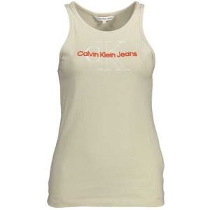 CALVIN KLEIN WOMEN'S BEIGE TANK Color Beige Size XL