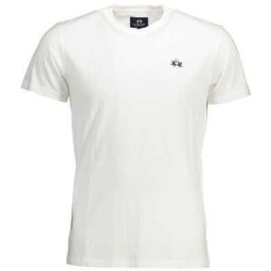 LA MARTINA WHITE MEN'S SHORT SLEEVE T-SHIRT Color White Size M