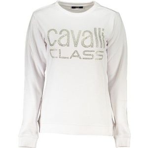 CAVALLI CLASS FELPA SENZA ZIP DONNA BIANCO Color White Size 2XL
