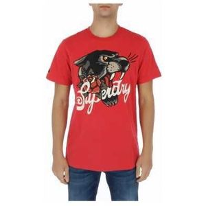 Superdry T-Shirt Man Color Red Size XL