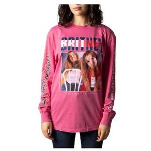Tommy Hilfiger Jeans T-Shirt Woman Color Pink Size XS