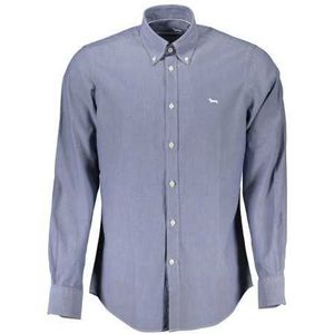 HARMONT & BLAINE MEN'S LONG SLEEVE SHIRT BLUE Color Blue Size M