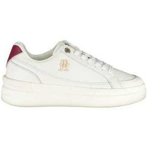 TOMMY HILFIGER WHITE WOMEN'S SPORTS SHOES Color White Size 40