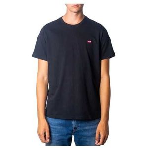 Levi`s T-Shirt Man Color Black Size XS