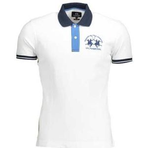 LA MARTINA POLO SHORT SLEEVE MAN WHITE Color White Size 2XL