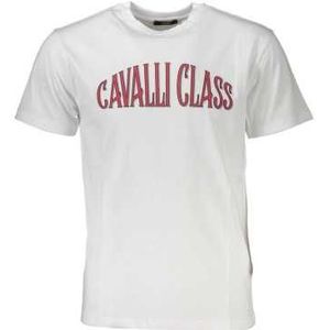 CAVALLI CLASS T-SHIRT SHORT SLEEVE MAN WHITE Color White Size M