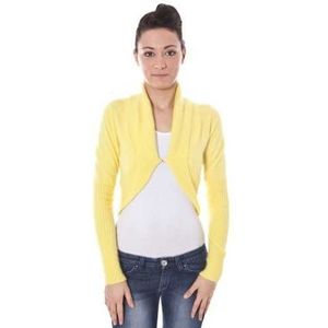 DATCH SHRUG LONG SLEEVE WOMAN YELLOW Color Yellow Size S
