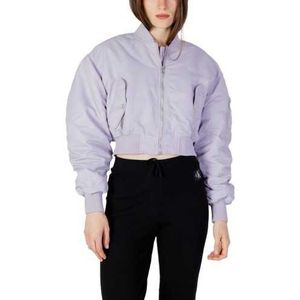 Calvin Klein Jeans Jacket Woman Color Lilla Size S