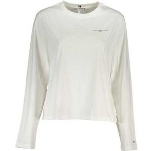 TOMMY HILFIGER WOMEN'S LONG SLEEVE T-SHIRT WHITE Color White Size XS