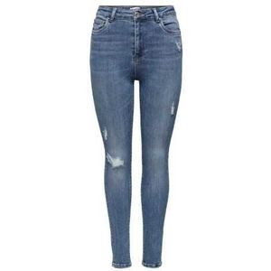 Only Jeans Woman Color Blue Size W27_L30