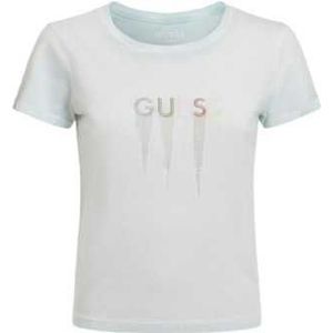 Guess T-Shirt Woman Color Green Size XS