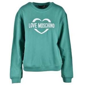 Love Moschino Sweatshirt Woman Color Green Size 40