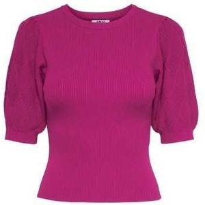 Jacqueline De Yong T-Shirt Woman Color Fuxia Size S