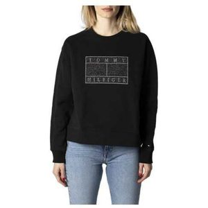 Tommy Hilfiger Jeans Sweatshirt Woman Color Black Size XXS