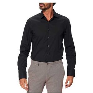 Calvin Klein Jeans Shirt Man Color Black Size 42