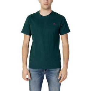 Levi`s T-Shirt Man Color Green Size XS