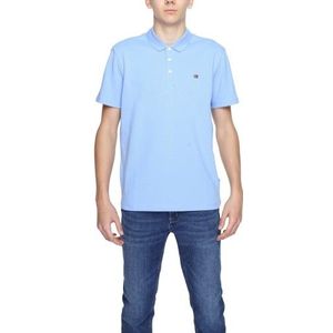 Napapijri Polo Man Color Azzurro Size M