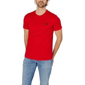 Ea7 T-Shirt Man Color Red Size M