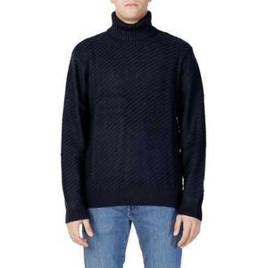 Armani Exchange Sweater Man Color Blue Size XXL