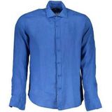 LA MARTINA MEN'S BLUE LONG SLEEVE SHIRT Color Blue Size L