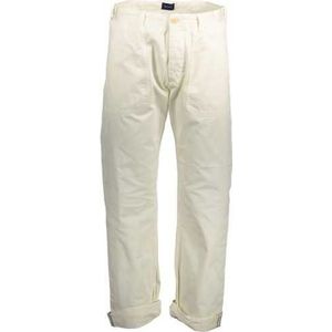 GANT MEN'S WHITE TROUSERS Color White Size 32 L34