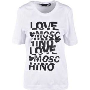 Love Moschino T-Shirt Woman Color White Size 44