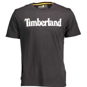 TIMBERLAND MEN'S SHORT SLEEVE T-SHIRT BLACK Color Black Size L